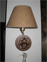 Mid-Century Horse Head Lamp