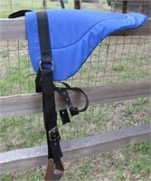 Horse Blanket with Stirrups