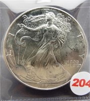 1995 American Silver Eagle.