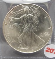 1999 American Silver Eagle.