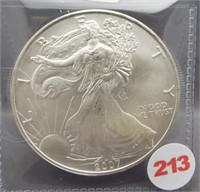 2007 American Silver Eagle.