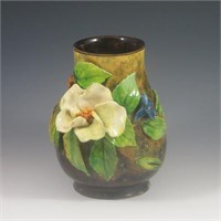 Faience Manufacturing Floral Vase - Excellent