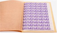 Postage 7 Sheets of Three Cent Stamps U.S. Postage