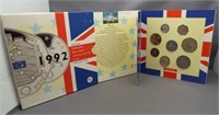 1992 Great Britain mint set. Issue price $25.