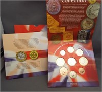 2001 Great Britain mint set. Issue price $30.