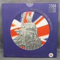 2004 Great Britain mint set. Issue price $35.