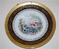 Limoges porcelain cabinet plate