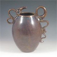 Art Pottery Vase from George Ohr Museum - Mint