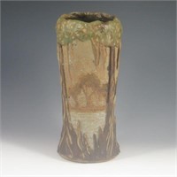 Art Pottery Woods Vase - Excellent