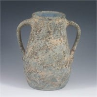 Art Pottery Double Handled Vase