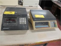 (2) Pitney Bowes Counting Scales