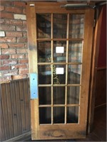 Bevelled Glass Door - 36" x 83"