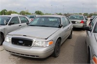 47 2008 FORD CROWN VIC SILVER 2FAHP71V58X177745