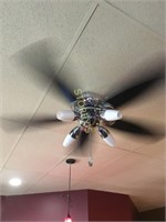 Ceiling Fan w/ 4 Head Light