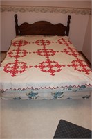 1 single size quilt & baby quilt
