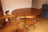 B & G table & 4 chairs