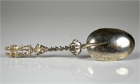 18TH CENTURY CONTINENTAL MARRIAGE SPOON