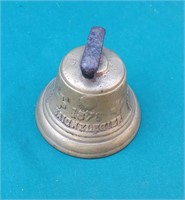 Small CHIANTEL FONDEUR bronze bell
