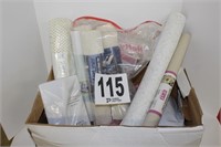Cabinet Liners, Cloths, Shower Curtain All New