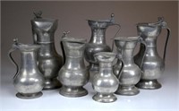 LOT OF ANTIQUE PEWTER