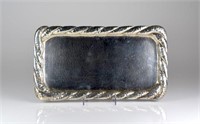 HUNGARIAN HAMMERED SILVER TRAY