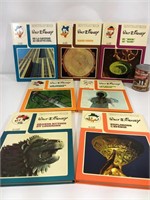 8 encyclopédies Walt Disney vintage