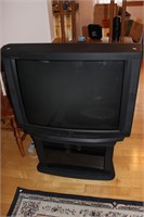 JVC TV with remote & stand