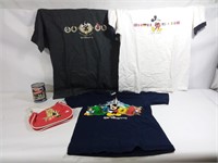 3 t-shirts et sac à main Walt Disney world
