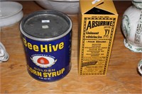 Bee Hive tin, Horse Liniment