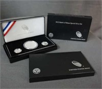 2015 Silver March of Dimes Special 3 Piece Set