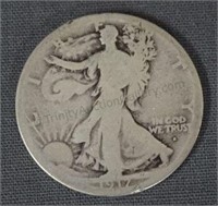 1917-S Walking Liberty Silver Half Dollar