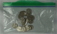 25 1916-1945 Mercury Silver Dimes - 10 cent coins