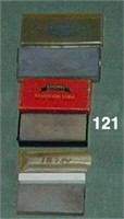Four assorted sharpening stones