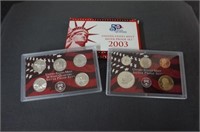 2003 U S Mint Silver Proof 10 Piece Coin Set