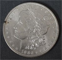 1886 Morgan BU Silver Dollar