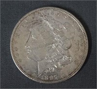 1897-O Morgan AU Silver Dollar