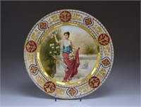 VIENNA PORCELAIN CABINET PLATE