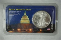 2000 1oz Silver American Eagle Unc. Coin