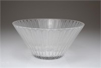 LALIQUE FRANCE FROSTED GLASS BOWL