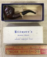 NICE BONNIE BRIAR BILTMORE'S PIPE & ORIGINAL BOX