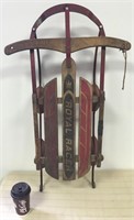 1950s MINIATURE SLED - GREAT DECOR