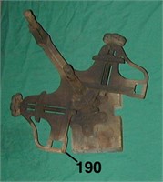 H.C. MARSH patent miter vise and saw guide
