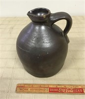 GREAT ANTIQUE UNDERSIZE JUG WITH SPOUT