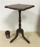 WALNUT DRINK TABLE - SEE PIC 2