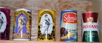 VINTAGE BEER CAN & GLASS COLLECTION ! B-4