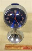 WESTERN GERMAN BUBBLE CLOCK & STAND