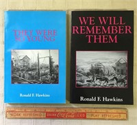 2 WAR BOOKS BY RONALD F. HAWKINS