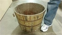 Old wood bucket