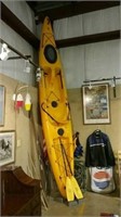 14 foot Tarpon 140 kayak with paddles,wheeled