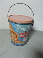 Plentiful Hard Candy 5lb tin with lid
